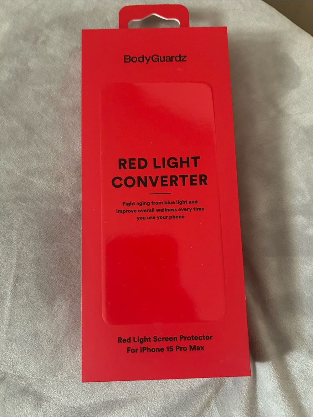 BodyGuardz Red Light Screen Protector for iPhone 15 Pro Max